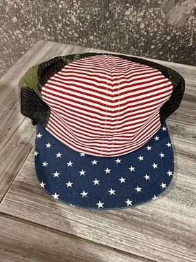 George Hats - patriotic camo mesh (kid)